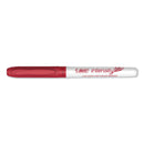 BIC Intensity Low Odor Fine Point Dry Erase Marker, Fine Bullet Tip, Red, Dozen