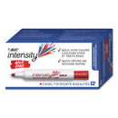 BIC Intensity Bold Tank-Style Dry Erase Marker, Broad Chisel Tip, Red, Dozen