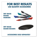 Quartet Prestige 2 Magnetic Total Erase Whiteboard, 72 x 48, Graphite Frame