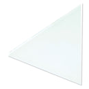U Brands Floating Glass Dry Erase Board, 36 x 24, White