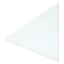 U Brands Floating Glass Dry Erase Board, 72 x 36, White