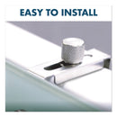 Quartet Infinity Magnetic Glass Dry Erase Cubicle Board, 18 x 30, White