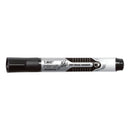 BIC Intensity Advanced Dry Erase Marker, Tank-Style, Broad Chisel Tip, Black, Dozen