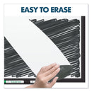 Quartet Classic Porcelain Magnetic Whiteboard, 72 x 48, Black Aluminum Frame