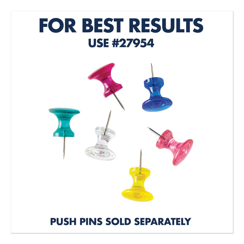 Quartet Classic Series Cork Bulletin Board, 24x18, Black Aluminum Frame