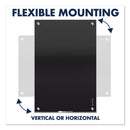 Quartet Infinity Black Glass Magnetic Marker Board, 72 x 48