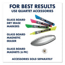 Quartet Infinity Black Glass Magnetic Marker Board, 48 x 36