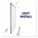 Quartet Prestige 2 DuraMax Magnetic Porcelain Whiteboard, 96 x 48, Graphite Frame