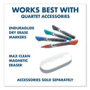 Quartet Fusion Nano-Clean Magnetic Whiteboard, 48 x 36, Black Frame