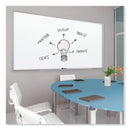 Quartet Fusion Nano-Clean Magnetic Whiteboard, 48 x 36, Silver Frame