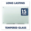 Quartet Infinity Glass Marker Board, Frosted, 36 x 24