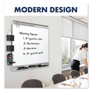 Quartet Prestige 2 DuraMax Magnetic Porcelain Whiteboard, 96 x 48, Mah. Frame