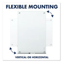 Quartet Infinity Magnetic Glass Marker Board, 48 x 36, White