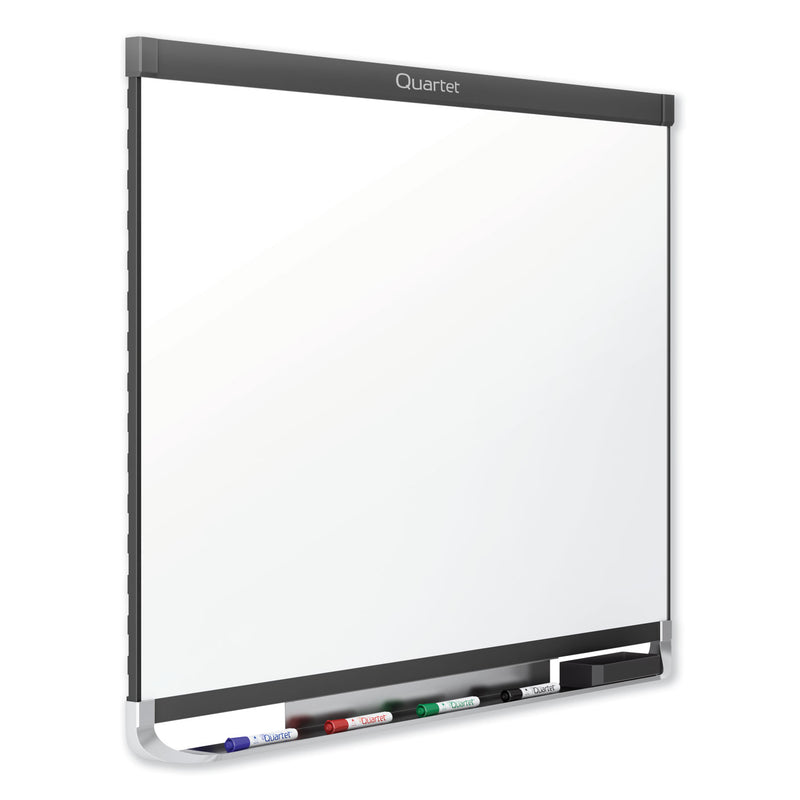 Quartet Prestige 2 DuraMax Magnetic Porcelain Whiteboard, 72 x 48, Graphite Frame