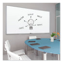 Quartet Fusion Nano-Clean Magnetic Whiteboard, 96 x 48, Silver Frame
