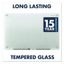 Quartet Infinity Glass Marker Board, Frosted, 72 x 48
