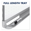 Quartet Prestige 2 Total Erase Whiteboard, 72 x 48, Mahogany Color Frame