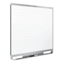 Quartet Prestige 2 Magnetic Total Erase Whiteboard, 48 x 36, Aluminum Frame