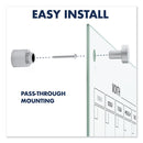 Quartet Infinity Magnetic Glass Calendar Board, 36 x 24