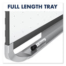 Quartet Prestige 2 Magnetic Total Erase Whiteboard, 48 x 36, Graphite Frame