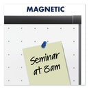 Quartet Prestige 2 Magnetic Total Erase Whiteboard, 72 x 48, Graphite Frame