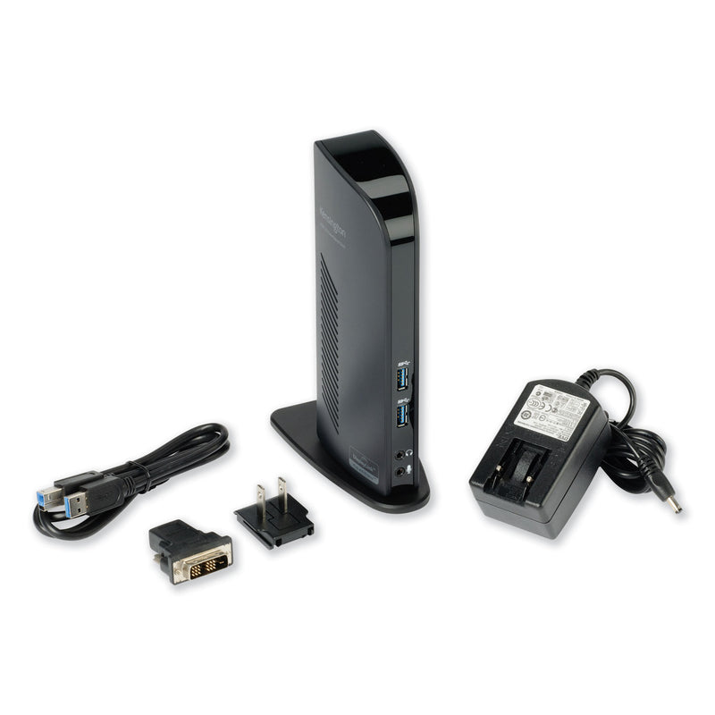 Kensington USB 3.0 Docking Station with DVI/HDMI/VGA Video, 1 DVI and 1 HDMI Out