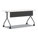 HON Universal Modesty Panel, 50w x 0.13d x 9.63h, Black