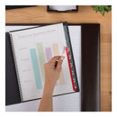 Avery Print and Apply Index Maker Clear Label Unpunched Dividers with Printable Label Strip, 8-Tab, 11 x 8.5, Clear, 5 Sets