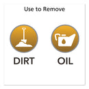 GOJO NATURAL ORANGE Smooth Hand Cleaner, Citrus Scent, 1 gal Pump Dispenser, 4/Carton