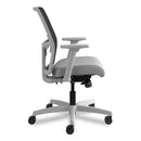 HON Ignition 2.0 4-Way Stretch Low-Back Mesh Task Chair, Supports Up to 300 lb, Frost Seat, Charcoal Back, Titanium Base