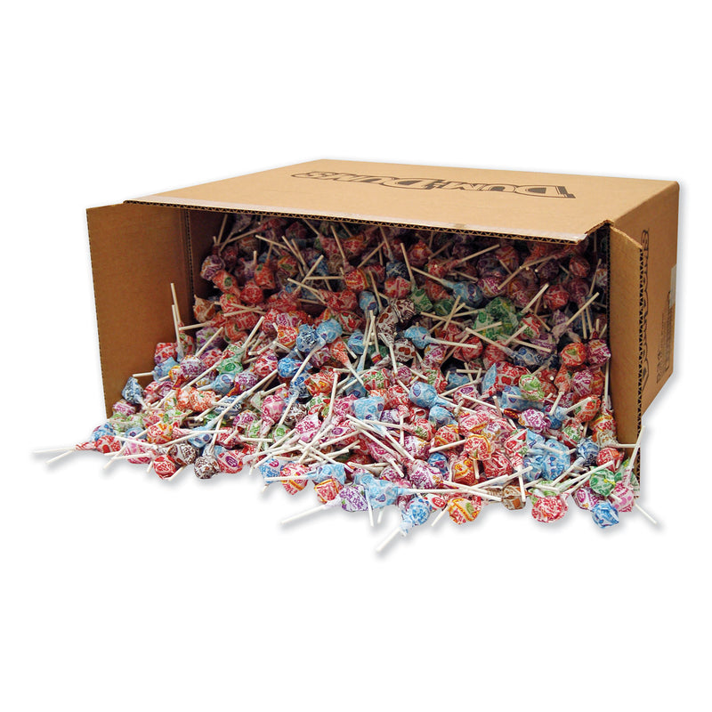 Spangler Dum-Dum-Pops, Assorted Flavors, Individually Wrapped, Bulk 30 lb Carton