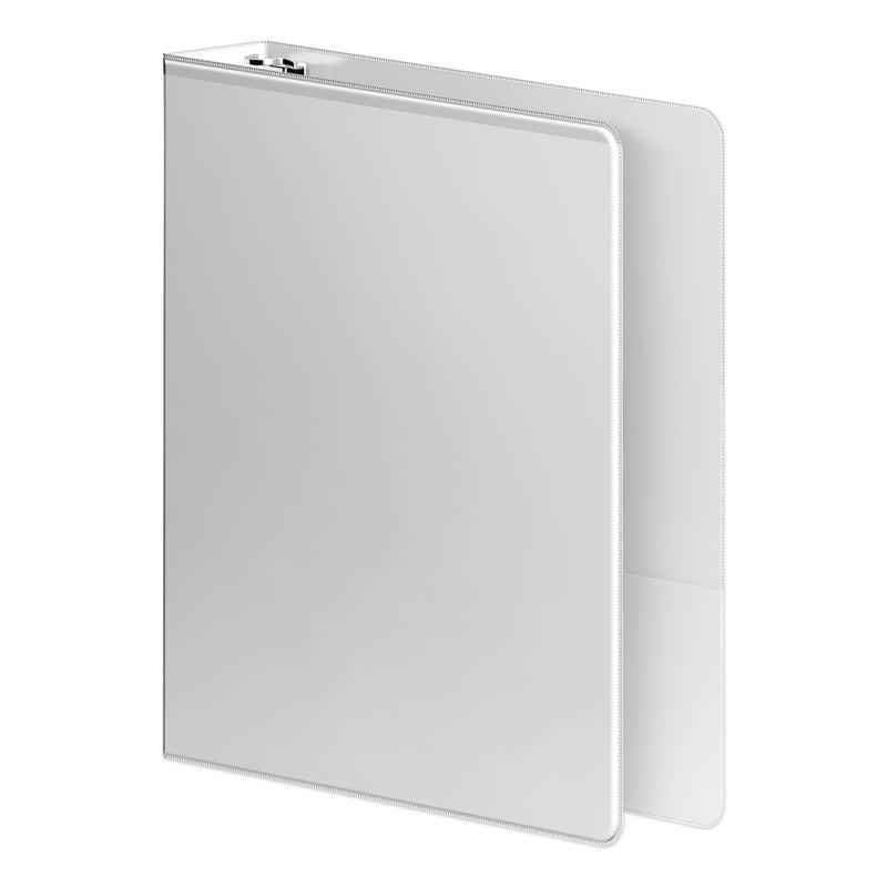 Wilson Jones Heavy-Duty D-Ring View Binder with Extra-Durable Hinge, 3 Rings, 1.5" Capacity, 11 x 8.5, White