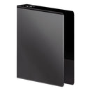 Wilson Jones Heavy-Duty D-Ring View Binder with Extra-Durable Hinge, 3 Rings, 1.5" Capacity, 11 x 8.5, Black