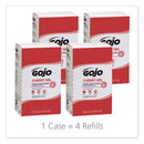 GOJO Cherry Gel Pumice Hand Cleaner, Cherry Scent, 2,000 ml Refill, 4/Carton