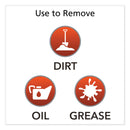 GOJO NATURAL ORANGE Pumice Hand Cleaner Refill, Citrus Scent, 2,000mL, 4/Carton