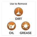 GOJO FAST TOWELS Hand Cleaning Towels, Cloth, 9 x 10, Fresh Citrus, Blue, 225/Bucket