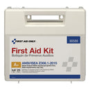First Aid Only ANSI 2015 Compliant Class A+ Type I and II First Aid Kit for 25 People, 141 Pieces, Plastic Case