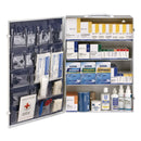 First Aid Only ANSI Class B+ 4 Shelf First Aid Station with Medications, 1,461 Pieces, Metal Case
