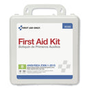 First Aid Only Bulk ANSI 2015 Compliant Class B Type III First Aid Kit for 50 People, 199 Pieces, Plastic Case