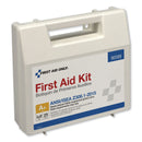 First Aid Only ANSI 2015 Compliant Class A+ Type I and II First Aid Kit for 25 People, 141 Pieces, Plastic Case