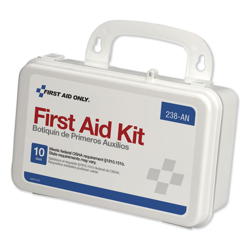 First Aid Only ANSI-Compliant First Aid Kit, 64 Pieces, Plastic Case