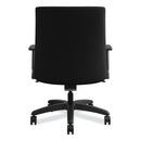 HON Ignition Series Big/Tall Mid-Back Work Chair, Supports Up to 450 lb, 17" to 20" Seat Height, Black