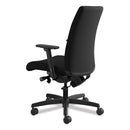 HON Ignition Series Mid-Back Work Chair, Supports Up to 300 lb, 17" to 22" Seat Height, Black
