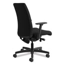 HON Ignition Series Mid-Back Work Chair, Supports Up to 300 lb, 17" to 22" Seat Height, Black