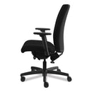 HON Ignition Series Mid-Back Work Chair, Supports Up to 300 lb, 17" to 22" Seat Height, Black