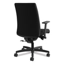 HON Ignition Series Mid-Back Work Chair, Supports Up to 300 lb, 17" to 22" Seat Height, Black