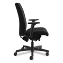 HON Ignition Series Mid-Back Work Chair, Supports Up to 300 lb, 17" to 22" Seat Height, Black