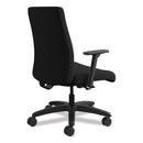 HON Ignition Series Big/Tall Mid-Back Work Chair, Supports Up to 450 lb, 17" to 20" Seat Height, Black