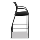 HON Ignition 2.0 Ilira-Stretch Mesh Back Cafe Height Stool, Supports Up to 300 lb, 31" Seat Height, Black