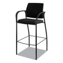 HON Ignition 2.0 Ilira-Stretch Mesh Back Cafe Height Stool, Supports Up to 300 lb, 31" Seat Height, Black